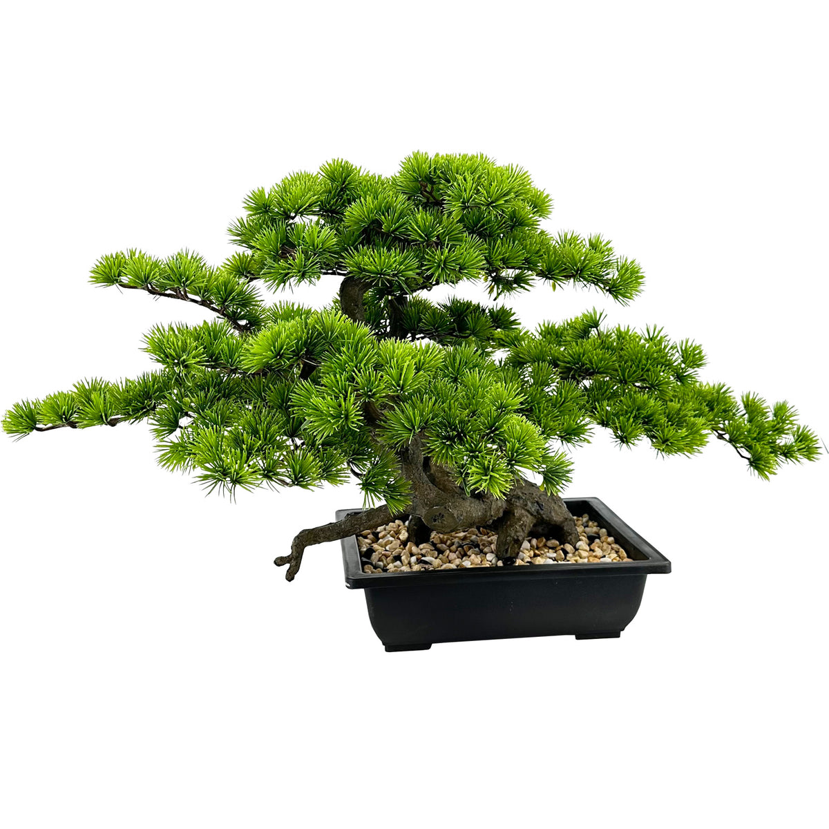 Artificial Bonsai Tree Juniper Faux Plants Indoor Small Fake Plants Decor with Ceramic Pots Low-Maintenance Housewarming Wedding Gift, New Year Ramadan for Home Table Office Desk Bathroom Shelf Bedroom Living Room Farmhouse Home Decor
