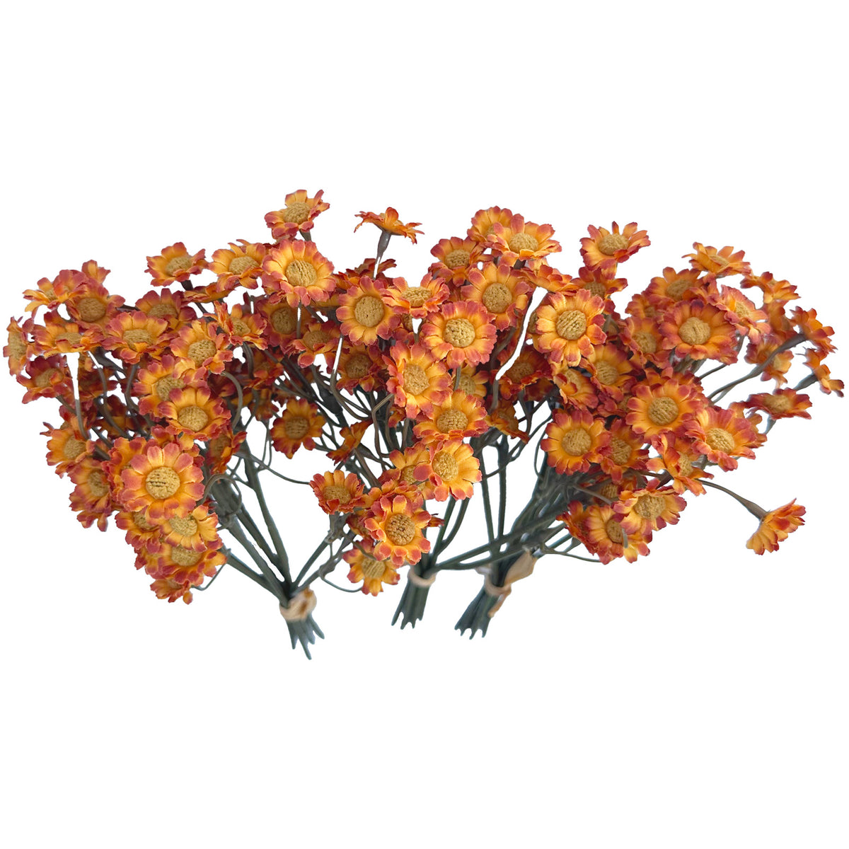 Artificial Chamomile Flower Branches, 3 Stems 25cm Silk Daisy Flowers, Faux Wildflowers for  Home Office Wedding Photography Decor