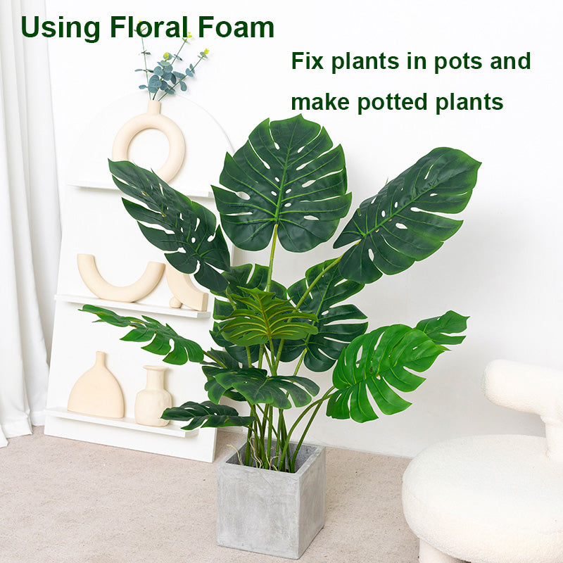 Dry Floral Foam Bricks,Florist Blocks Supplies for Artificial Flower Plants Arrangement DIY Craft,Pack of 8