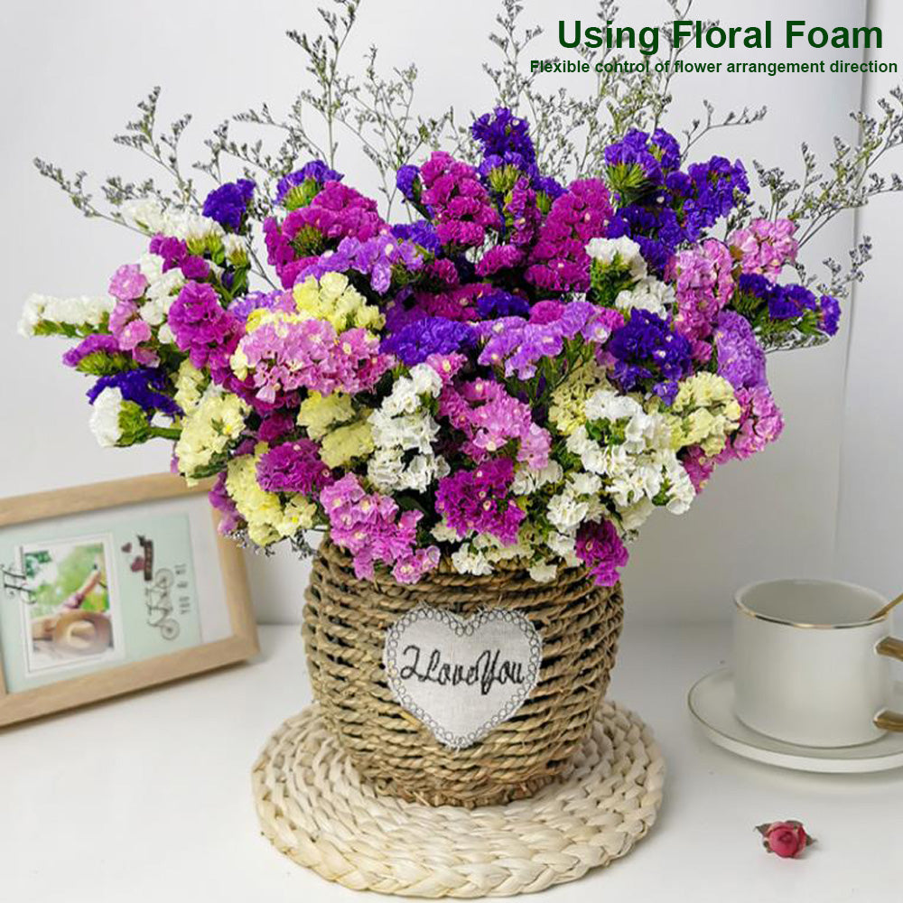Dry Floral Foam Bricks,Florist Blocks Supplies for Artificial Flower Plants Arrangement DIY Craft,Pack of 8