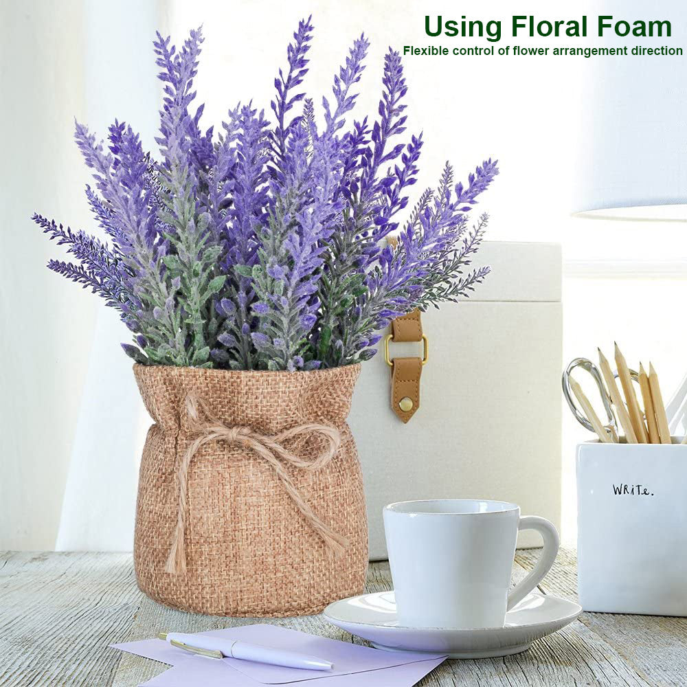 Dry Floral Foam Bricks,Florist Blocks Supplies for Artificial Flower Plants Arrangement DIY Craft,Pack of 8