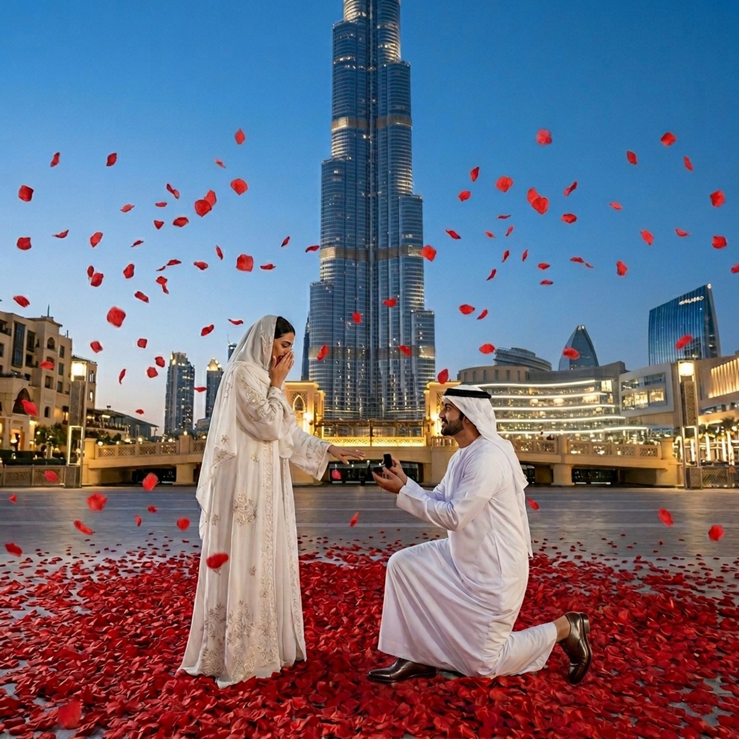 2200 PCS Artificial Dark-Red Silk Rose Petals for Romantic Night,Wedding,Proposal Anniversary Flower Decorations