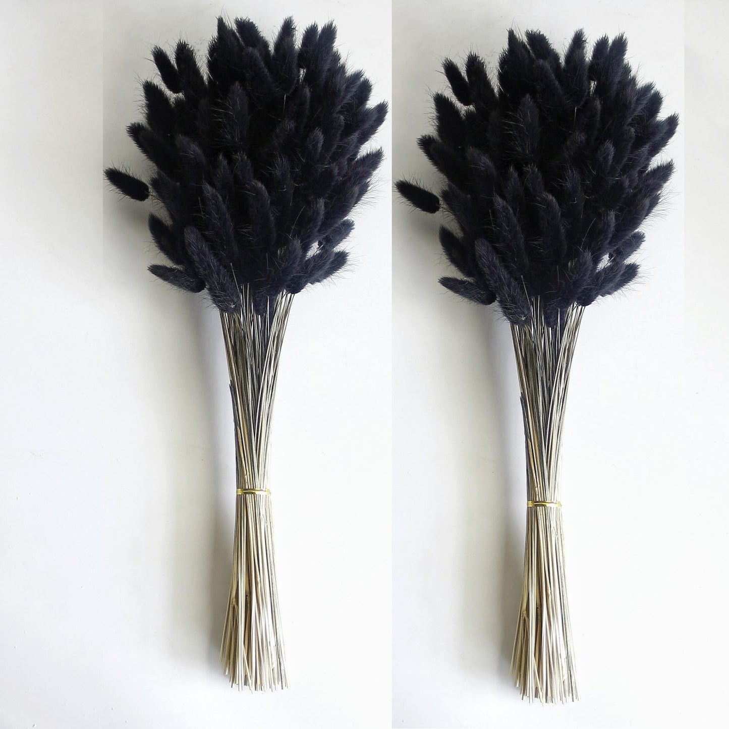 120PCS Bunny Tails Dried Flowers, Dried Rabbit Tail Grass Bouquet, Boho Table Decor, White Pampas Grass small, dried bunny tails for Wedding, Home, Rustic Party, Baby Shower Decor
