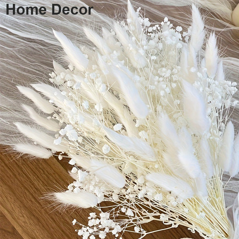 2000+ Bulk Bleached Dried   Babys Breath Bouquet, Pure White - Gold Gypsophila Flowers, Long-Lasting Wedding, Home, Party Decor -  Floral Arrangements Dried Flower for Office Home Decor (Gold)
