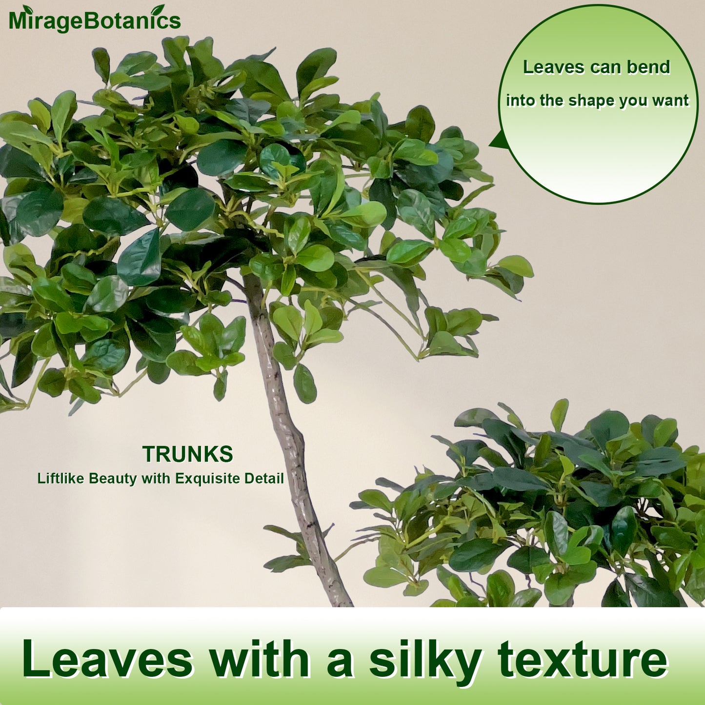 150cm Tall Artificial Black Olive Tree with 959 Lifelike Leaves, Fake Plant in White Tall Planters, Faux Olive Tree with 2 Poles for Living Room Office Garden Decor