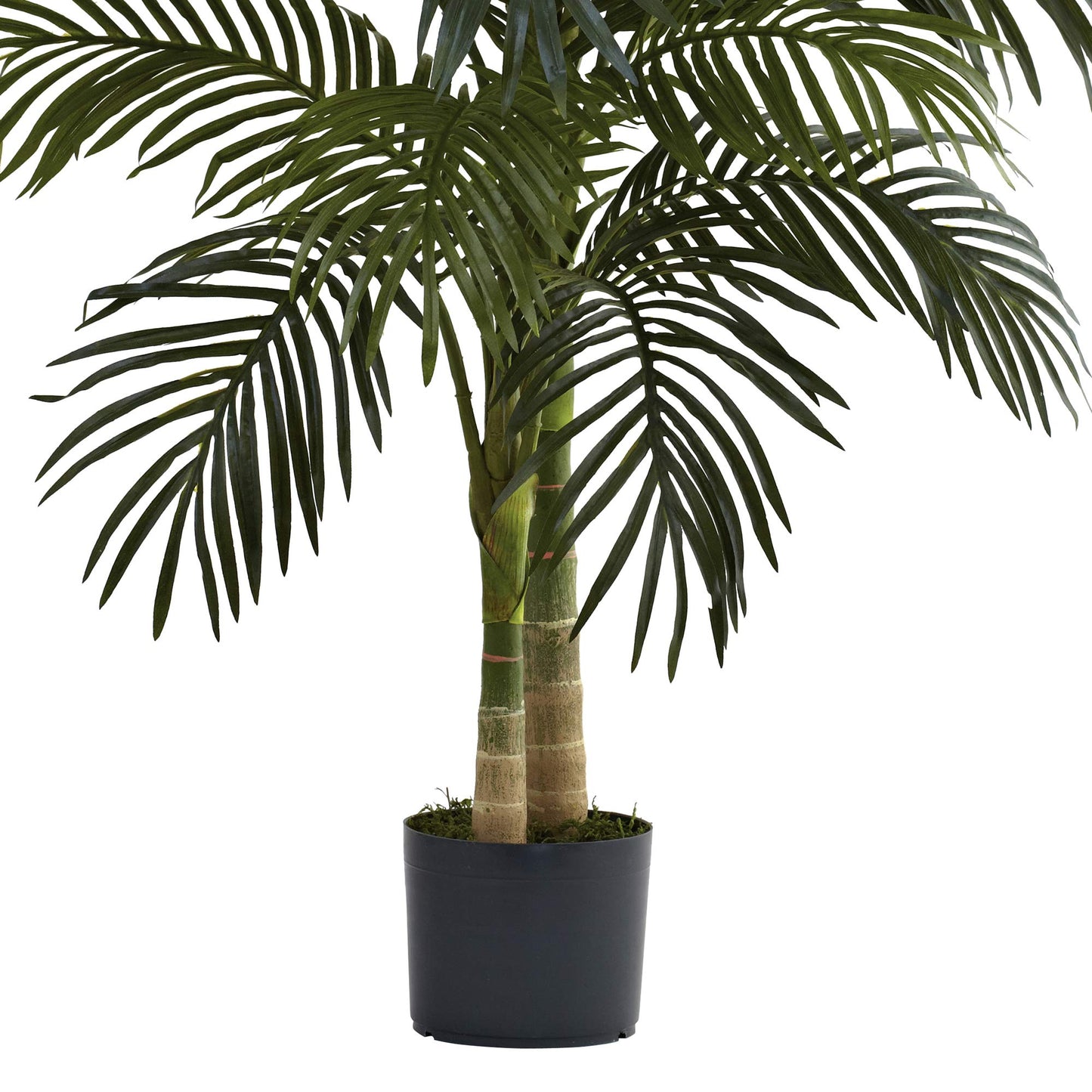 Artificial Palm Tree - 4FT Fake Tree with Tall Planter